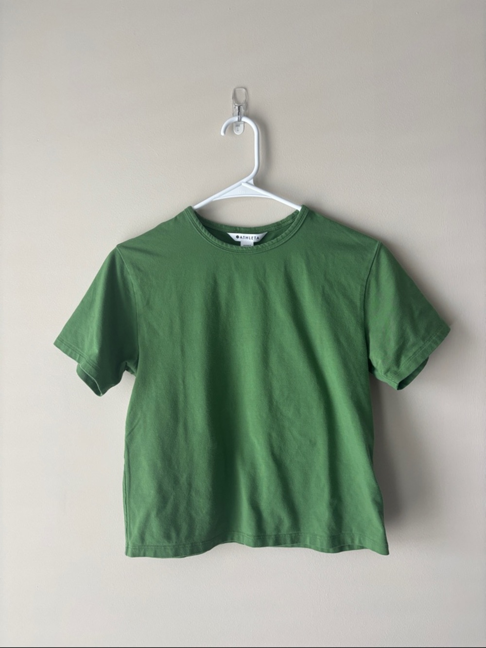 Athleta Green Short Sleeve Tee